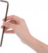 uxcell 5mm Ball End Hex Key Wrench, L Shaped Long Arm S2 Steel Repairing Tool, Metric 4 Pcs...
