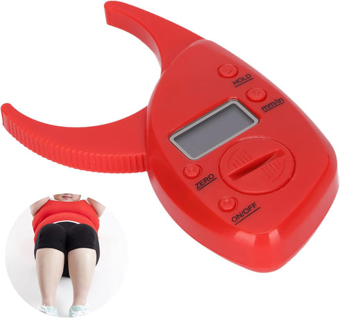 Body Fat Caliper, Accu Measure Fat Calipers Subcutaneous Fat Calipers Body Fat Measurement Device Fat Calipers for Trainers for Fitness Enthusiast...