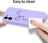 Case for iPhone 12 Silicone, Soft Liquid Silicone Gel Rubber Phone Case Shockproof Protective Case Cover with Camera Lens Protector for iPhone 12 ...