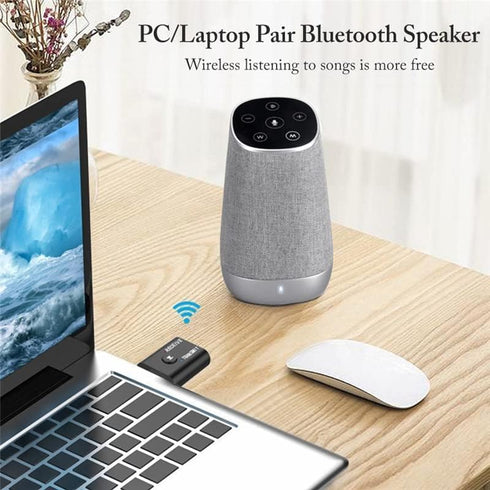 Bluetooth 5.0 2 in1 Transmitter Receiver Converter Car Wireless Audio Adapter USB 3.5mm Aux for TV, Home Stereo, Car Stereo, Headphones, Speakers,...