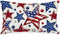 AACORS 4th of July Pillow Covers 12x20 Inch Stars Beads Decor Patriotic America USA Flag Holiday Pillow Case Independence Memorial Day Decorations...