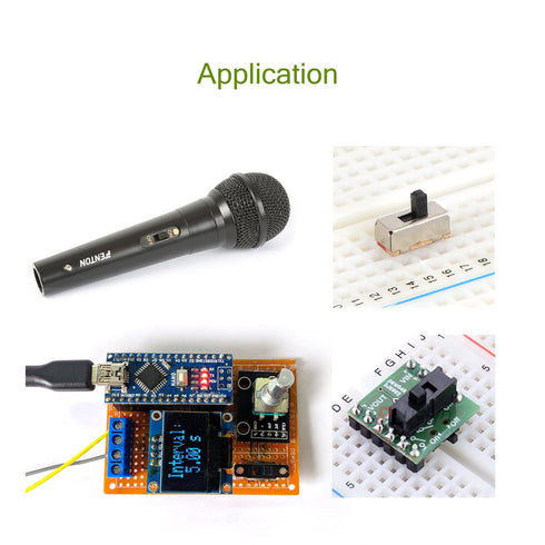 Chanzon SPDT Mini Micro Slide Switch 1p2t 2 Position 150pcs(SS12F15) 5 mm Toggle Vertical Slide Switch Panel Mount Small High Knob Vertical PCB Ar...