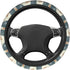 Foruidea Desert Leaf Car Steering Wheel Cover Neoprene Automotive Steering Wheel Cover Anti Slip and Sweat Absorption Auto Car Wrap Cover Fit Most...