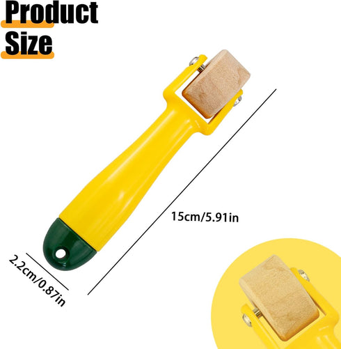 lygchii Sewing Seam Roller, Sewing Roller Tool with Easy to Grip Handle, Seam Roller for Quilting Sewing Print Wallpaper Home Decoration, WOOD...
