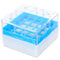iplusmile Polycarbonate Freezer Boxes 25- grids Freezing Cryovial Storage Box Polycarbonate CryoBox Vial Rack Microcentrifuge Tube Box...