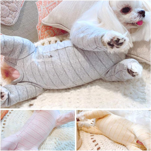 Recovery Suit for Dog After Surgery Cut Pet Recovery Shirt Dog Abdominal Wounds Bandages,Wound Protective Full Coverage Dog's Bodysuit for surgery...