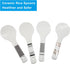 4 Piece Ceramic Rice Paddle Spoon and Spatula Set, Heat Resistant Rice Scooper, Kitchen Cookware for Rice Mashed Potato...