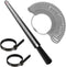 Ring Sizer Measuring Tool, Accmor Ring Size Measurement Making Kit, Plastic Jewelry Ring Mandrel & Ring Sizer Guage and Finger Sizing Belt, Four S...