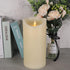 Eldnacele Large LED Candles with 6H Timer Flickering Flame, Battery Operated Electric Candles with Real Wax Warm Light for Christmas Halloween Hom...