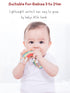 Giftty Rainbow Teether for Babies, Baby Teething Toy BPA-Free 100% Food-Grade Silicone Soothing & Teething Relief for 3-24 Months Baby Boys and Gi...