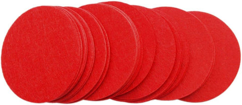 Playfully Ever After 4 Inch Red 16pc Stiff Felt Circles...