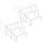 ANDGOO Display Risers, 6 Pcs(3”L~4”L~5”L) Acrylic Risers Clear Rectangular Stands Collectibles Display Shelf for Decor, Funko Pop and Cake Display...