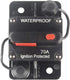 70 Amp Circuit Breaker with Manual Reset 12V-36V DC Waterproof Surface Mount for Car Audio Rv Marine Boat Truck Trolling Motors, 30-300A Car Speak...