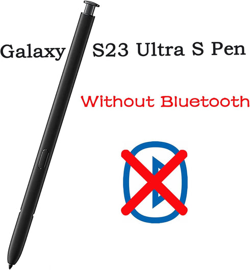 Black Galaxy S23 Ultra Pen WithoutBluetooth for Samsung Galaxy S23 Ultra 5G Stylus Pen Replacement for Samsung Galaxy S23 Ultra S Pen with Eject P...