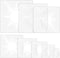 Chunful 9 Pcs Sun Stencil Reusable Sun Stencil Decoration Template Plastic Square Sun Drawing Painting Stencils for Painting Wood Floor Wall Fabri...