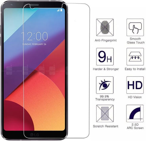 [3-Pack Screen Protector for LG G6 (2017 Release, 5.7" Display),Tempered Glass Film,Ultra Clear,Anti Scratch,Bubble Free,Case Friendly...