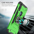 HNHYGETE for Moto E Phone Case, Motorola E Case, with HD Screen Protector, Shockproof Tough Rugged Hard Rubber Bumper with 360 Rotation Ring Kicks...