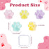 TXIN 8 Pcs Diamond Art Painting Magnet Cover Minder, Paw Shape Diamond Picture Magnetic Holder Locator, Cross Stitch Diamond Picture Fixator with ...