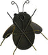 Vindar Metal Wall Art Bee Sculpture Garden Wall Art Decor Set of 3 Bee Outdoor and Indoor Decorative Art Wall Sculptures...