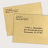 LUXPaper 4Bar A1 Contour Flap Invitation Envelopes | 3 5/8" x 5 1/8" | Blonde Metallic | 81lb. Text | 50 Qty...