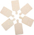 Operitacx 6Pcs Mini Wooden Cutting Board Craft with Handle Wooden Chopping Board Small Serving Board Rustic Paddle Kitchen Board Cooking Butcher B...