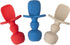 Upward Baby 3 pack Silicone Baby Feeding Spoon with Anti Choke Barrier - Baby Spoons Self Feeding 6 Months, First Stage Infant Supplies and Toddle...