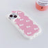 AUCAN Cute Silicone Case for iPhone 15 6.1", Pink Kawaii Soft Funny Cover, Shockproof Classic Cat Bow Cellular Phone Case for Girls Women...