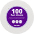 DecoPac Baking Parchment Circles, 100, Round Greaseproof Paper Liners for Cake Pans, Pies, Air Fryer, Pizza, Siliconized - 8"...