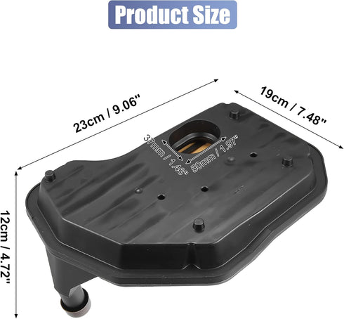 X AUTOHAUX 24208576 Automotive Transmission Filter Oil Pan for GMC Sierra 1500 1999-2013...