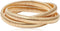 Chunky Bangle Bracelets Coil Stackable Snake Chain Bracelet Interlocking Layered Wrap Bangle Bracelets...