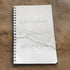 2PCS Waterproof Spiral Notebooks with Stone Paper and PVC Cover, Graph Pattern Weatherproof Notepad 100 Pages, Medium Size All-Weather Steno Pads ...