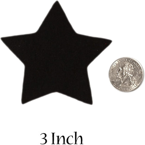 Playfully Ever After 3 Inch 35pc Felt Stars (Yellow)...