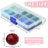 Glass Beads for Jewelry Making, 3000PCS Mulitcolor Beads 20 Colors 4mm Rondelle Crystal Beads, Beading Craft Kit, Spacer Beads for Bracelets, Neck...