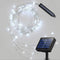 Solar Fairy String Lights Outside Cool White, Multi Strand 180 LEDs Watering Can Light for Outdoor, Waterproof Solar Powered Waterfall Lights, Fir...