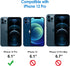 JETech Privacy Screen Protector for iPhone 12 Pro 6.1-Inch with Camera Lens Protector, Anti Spy Tempered Glass Film, 2-Pack Each......