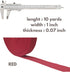 Heavy Cotton Webbing 1 Inch - Straps for Arts and Crafts - (Red, 10 Yards), MATADOR USEFUL GOODS...
