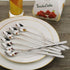 Long Handle Spoon, 9-inch Ice Tea Spoon, DEALIGHT Premium 18/10 Stainless Steel Iced Teaspoon for Mixing, Cocktail Stirring, Tea, Coffee, Milkshak...
