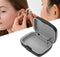 Hard Case, Portable Protective Case for Behind The Ear, in The Ear, All in The Canal (Black), Waterproof and...