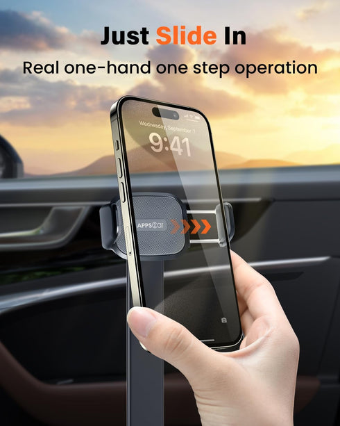 APPS2Car Cup Holder Phone Holder Mount for Car 2-in-1 Fast-Squeeze Installation Save Space Adjustable Height One-Hand Operation fits F-150 Model Y...