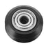 10 Pcs 3 Dimensional Printer Models Pulley POM Plastic Pulley Models V Groove Ball Bearings Pulley Passive Round Wheels Roller Black...