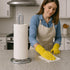 Creative Home Heavy Duty Metal Paper Towel Holder | Standing Roll Dispenser for Kitchen, Dining Countertops, Bathroom, Stable Base, 4.8" Diam × 11...
