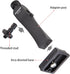 Binocular Tripod Adapter,1/4 inch Threaded Mounting Stud,Built-in Arca Dovetail,Compatiable ARCA/RRS Dovetail Tripod Qucik Release...
