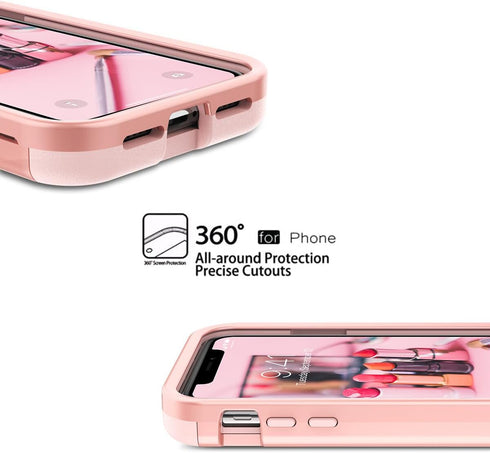 WeLoveCase for iPhone XR Wallet Case Design with Card Holder and Hidden Back Mirror Three Layer Heavy Duty Protection Shockproof All-Round Armor P...