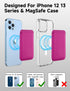 Magnetic Card Wallet Holder with MagSafe for iPhone 14 Pro Max/14 Plus/14 Pro/14,iPhone 13 Pro Max/13 Pro/13/13 Mini, for iPhone 12/12 Pro/12 Max/...