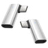 xiwxi 2Pack 90 Degree Lightning to USB C Charger Converter for iPhone 15/15Pro/15 Pro Max Plus,Samsung S24 S23,iPad Air,27W PD Fast Charging&Data ...