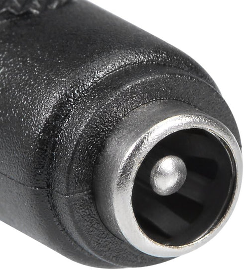 uxcell 3Pcs DC Power Connector Adapter 5.5mmx2.1mm Female to Female Cable Jack Socket Converter for Laptop CCTV Camera strip lighting Black...