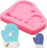 Christmas Knitted Glove Cake Decorating Silicone Mold 1 Pcs for Cake Decoration Candy Cupcake Topper Cake Polymer Clay Crafts Epoxy Resin...