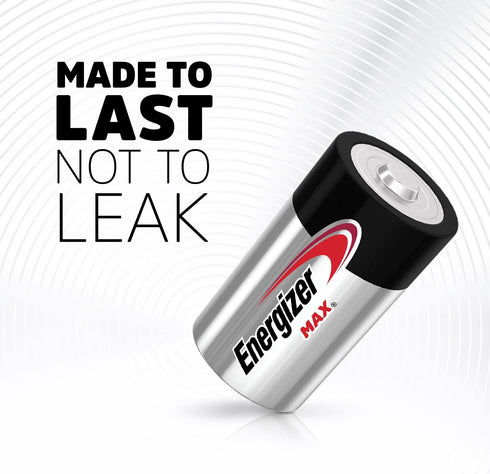 Energizer Max D Batteries, Premium Alkaline D Cell Batteries (8 Battery Count)...