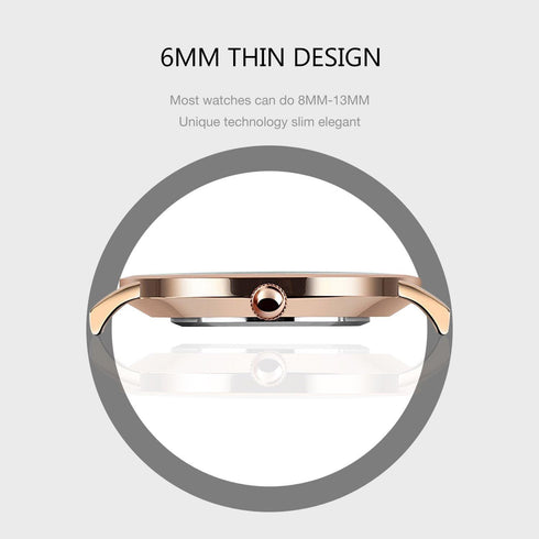 Men's Dress Wrist Quartz Watch with Black Leather Band - Men Business Waterproof Classic Casual Analog Watches Fashion Thin Case Wristwatch...