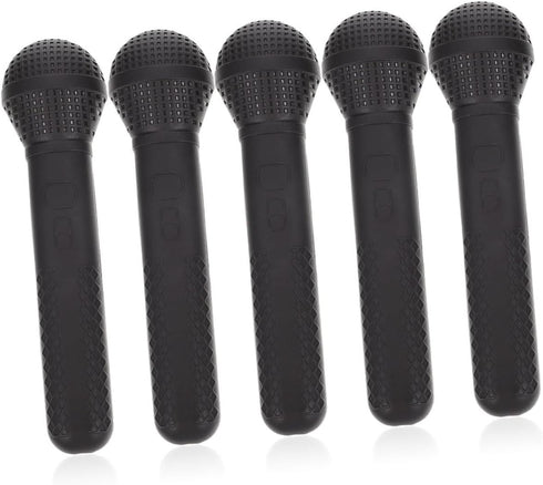 Vaguelly 5pcs Simulation Microphone Pretend Microphone Kids Creative Toys Fake Microphone Prop Microphone Model Childrens Toys Toddler Microphone ...